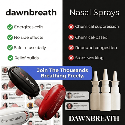 BreatheClear™ — Cordless Red Light Sinus Relief